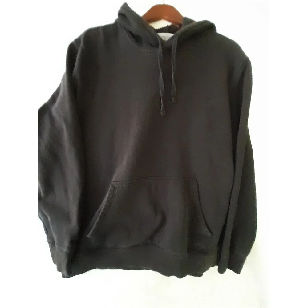 Tailorbyrd Collection Mens Outdoor School Work Minimalist Hoodie XXL Black